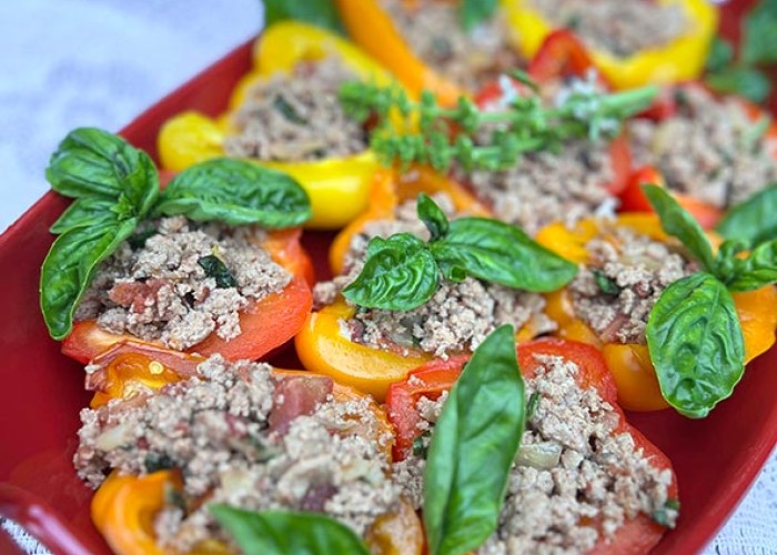 Clean-Eating Stuffed Peppers